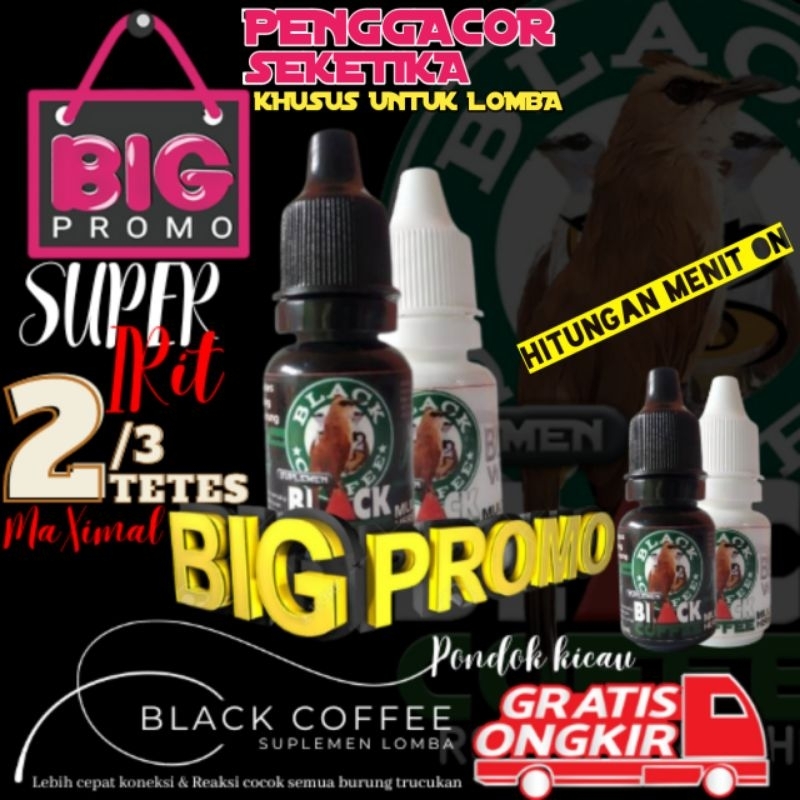 Doping burung trucukan untuk lomba 5 menit on super cepat reaksi dan irit tetesan