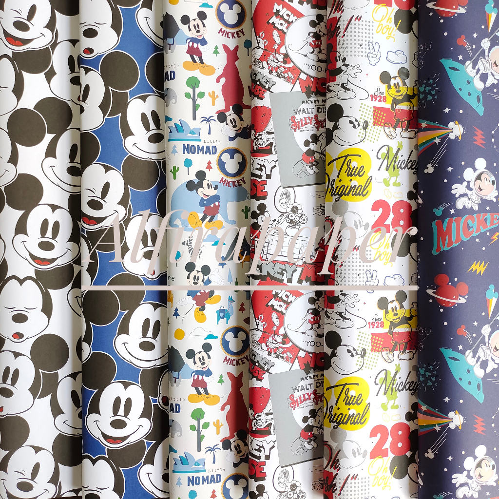 

Kertas Kado Sansan Wawa Mickey & Minnie Disney Series