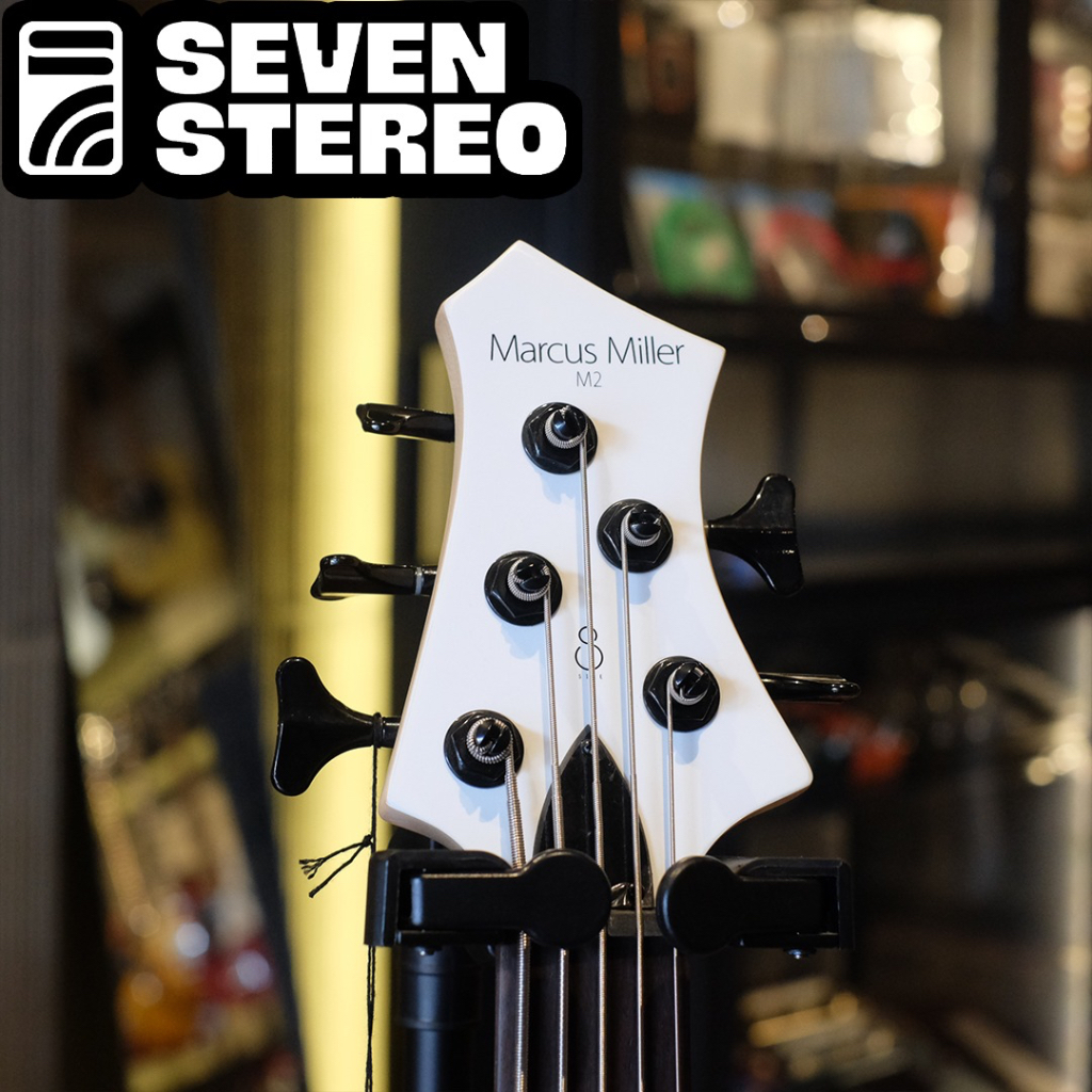 Sire M2 5 String Bass White 2nd Gen