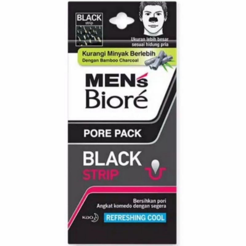 Biore Men's Pore Pack Black Strip