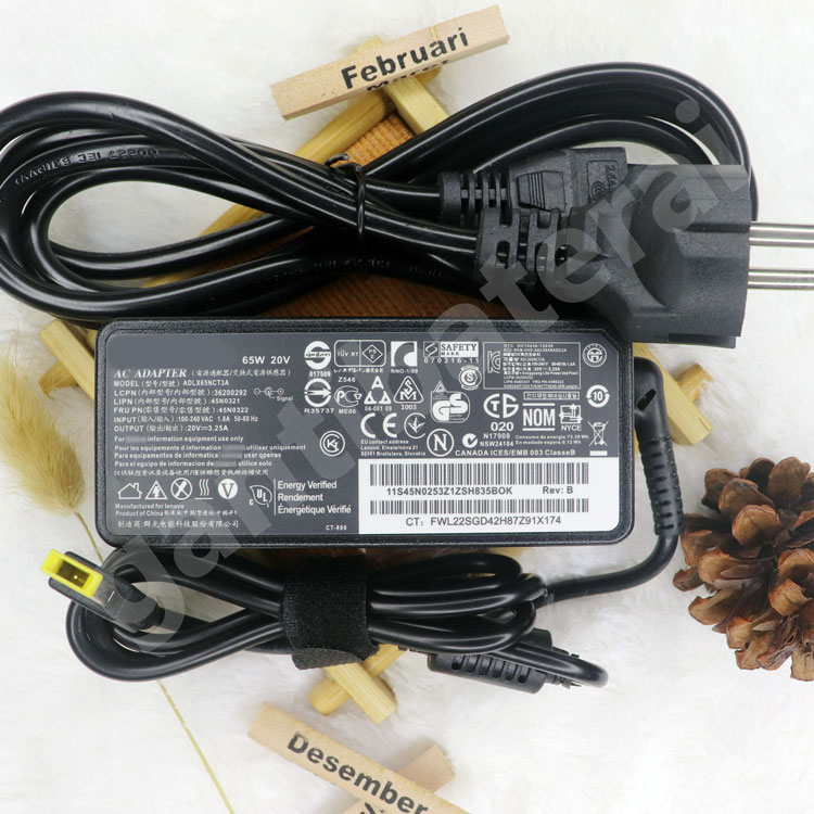 Adaptor Charger Lenovo ThinkPad T431s T440p T440s T450 T450s