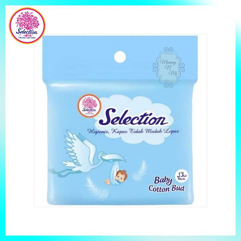 COTTON BUDS SELECTION DEWASA &amp; BABY ISI 100 PCS