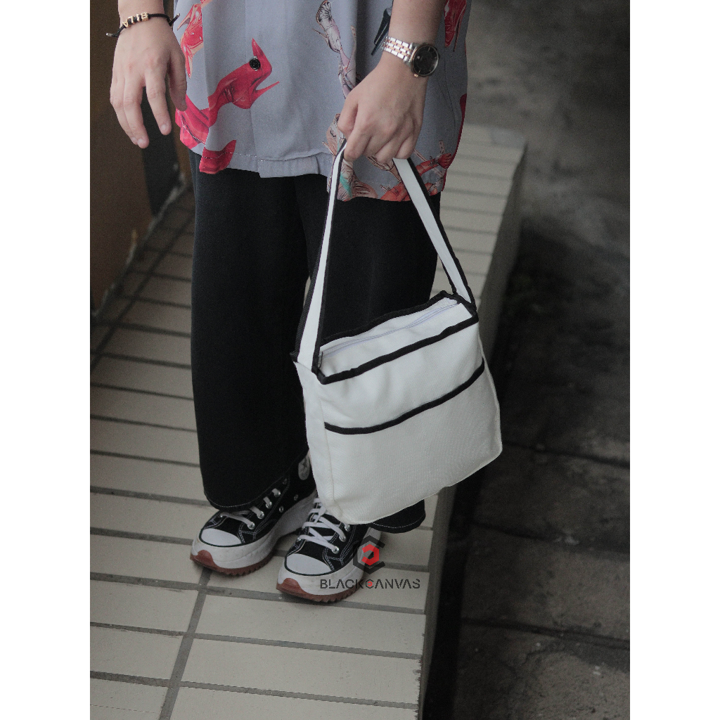 Tas Selempang HARUKA.id Canvas Premium 100% Cotton