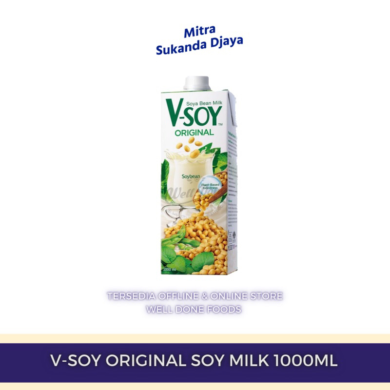 

V-Soy Soya Milk 1000ml