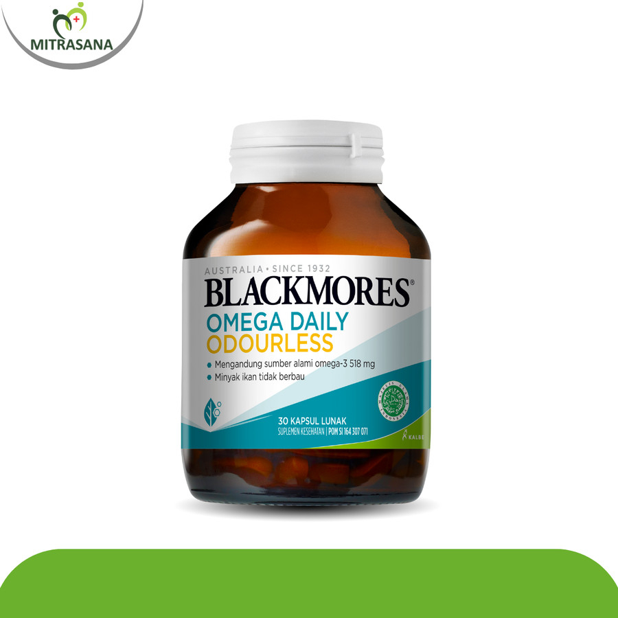 Blackmores Omega Daily Odourless (30) Gratis Blackmores Multivitamins Dan Minerals 60 Tablet