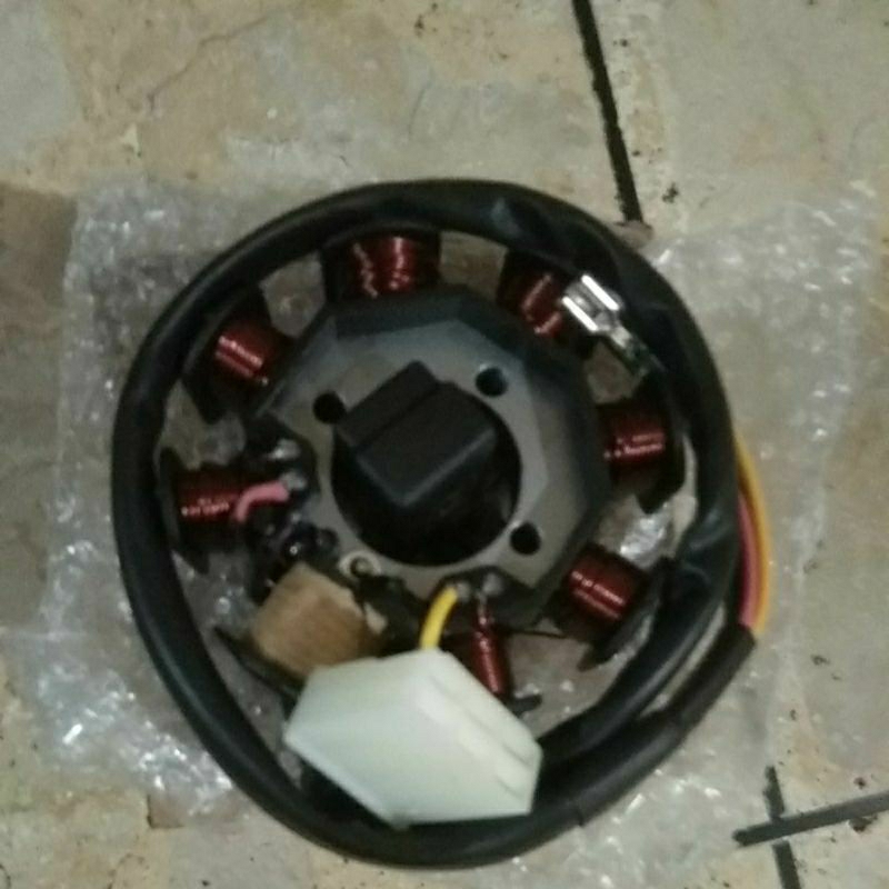 spul/stator jialing/kaisar 3lubang bau 8hole