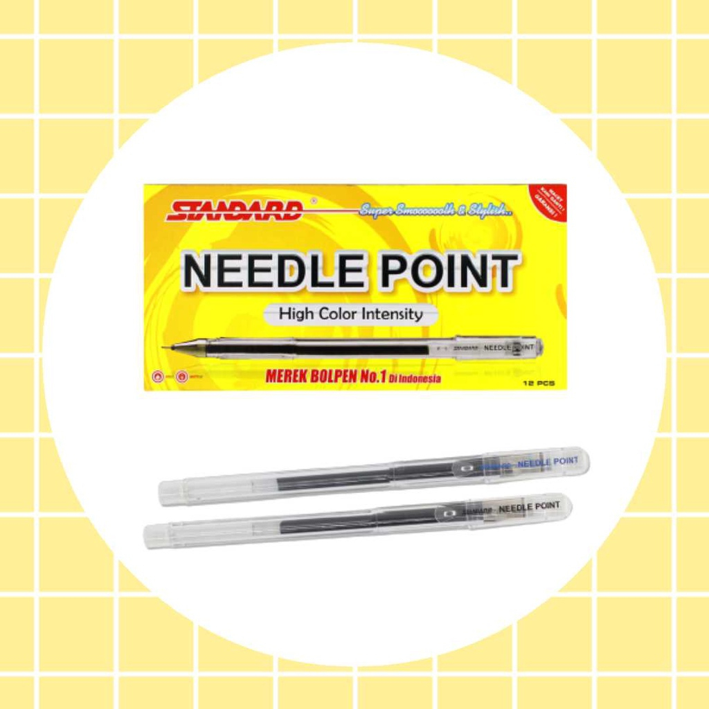 

Bolpoin Standard Needle Point 0.5 mm / Gelpen Needle Point