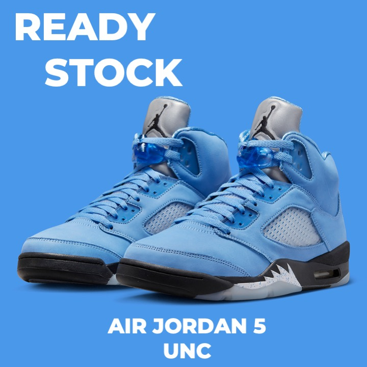Sneakers Nike Air Jordan 5 UNC University Blue