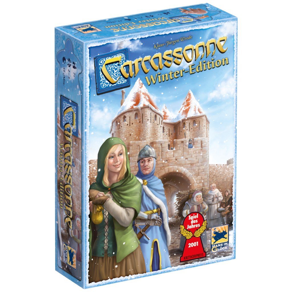 CARCASSONNE WINTER EDITION BOARD GAME