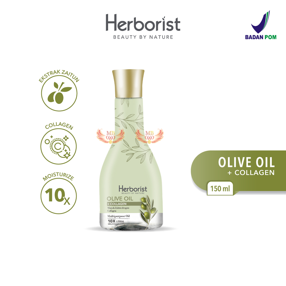 Herborist Minyak Zaitun / Olive Oil + Collagen 75ml / 150ml