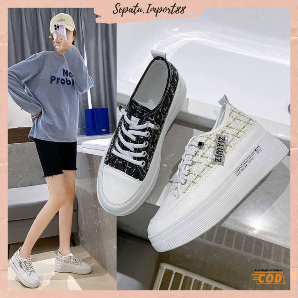 [SEPATU.IMPORT88] Sepatu Wanita Sneakers Wanita Import Premium Quality 614