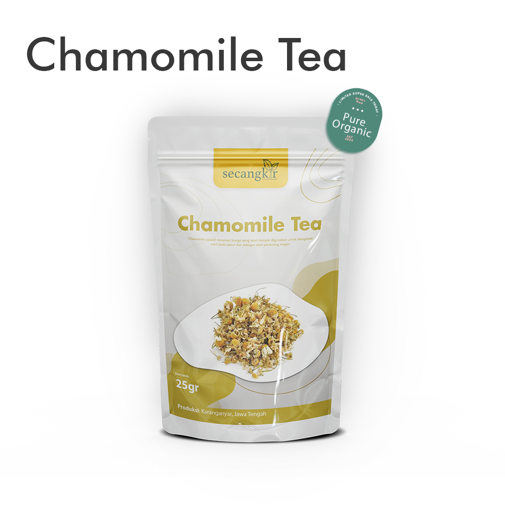 

Secangkir Teh Chamomile - Membantu memperbaiki susah tidur
