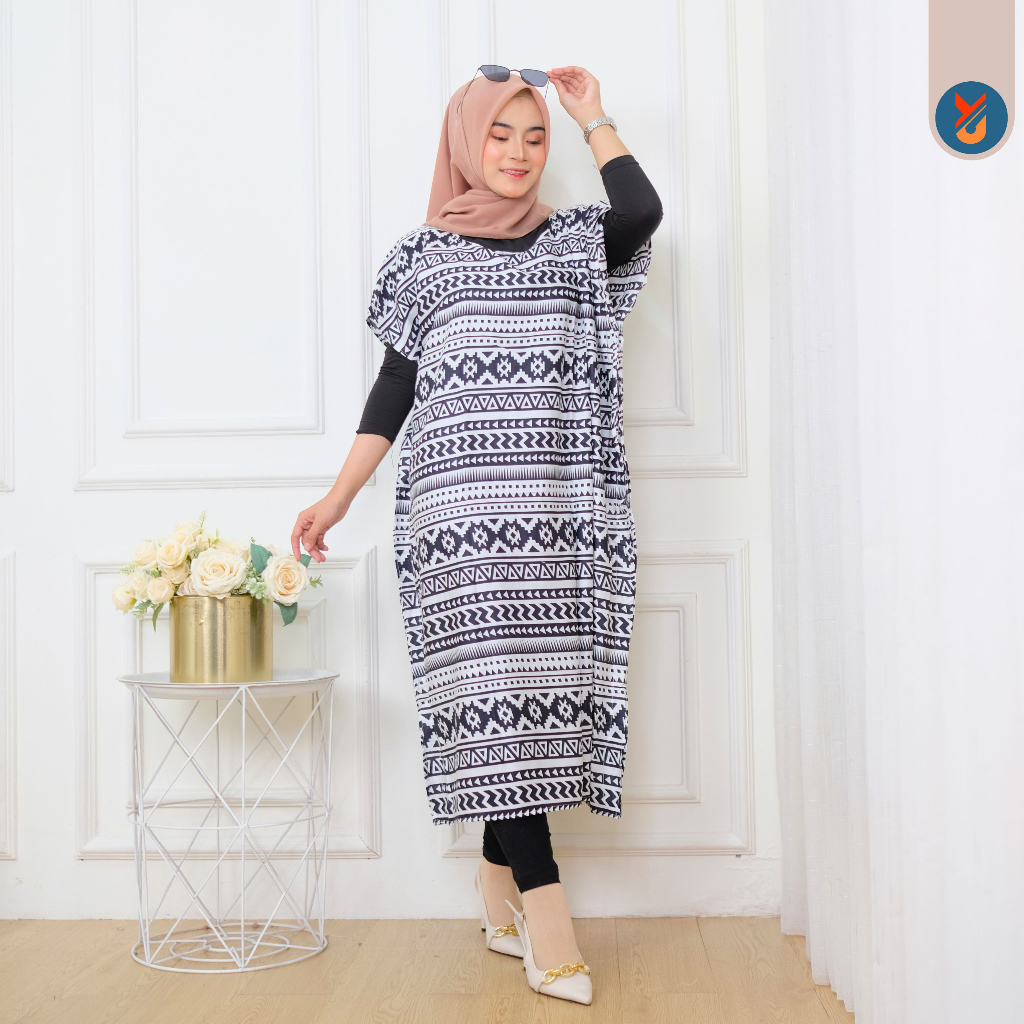 Baju Wanita Kaftan Rayon Jumbo Baju Wanita Jumbo