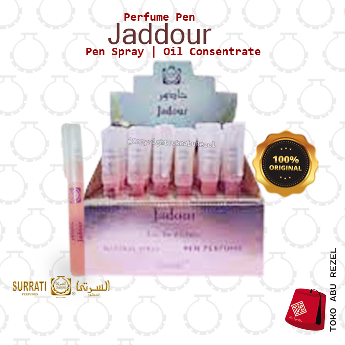 SURRATI JADOUR PEN 8ML | Parfum SURRATI | Pen Perfume 8ml | Original | Made in Holly Makkah | Oil Concentrate | Original