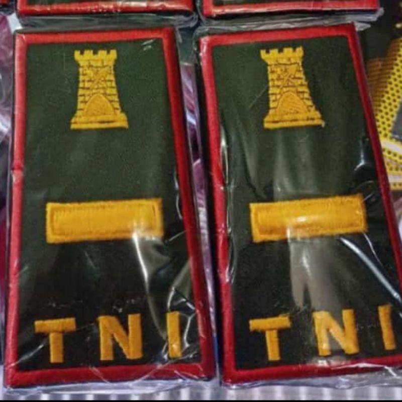 PANGKAT PDH LETDA KORP ZENI ANGKATAN DARAT - PANGKAT PDH LETDA