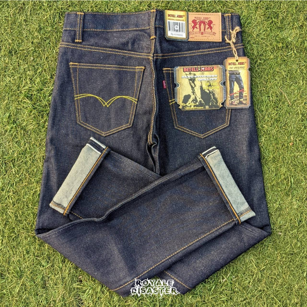 PROMO RAW DENIM / celana selvedge / celana salvedge / salvadge denim / denim selvedge / jeans selved