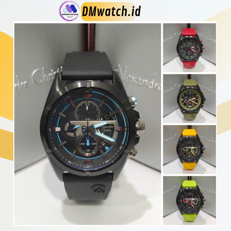 Jam Pria Alexandre Christie AC6592 AC 6592 Original Garansi Resmi Alexander Christie