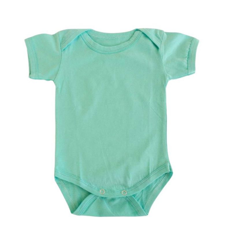 Baju Bayi Jumper Bodysuits Katun Polos Jumpsuit Baby Newborn Termurah