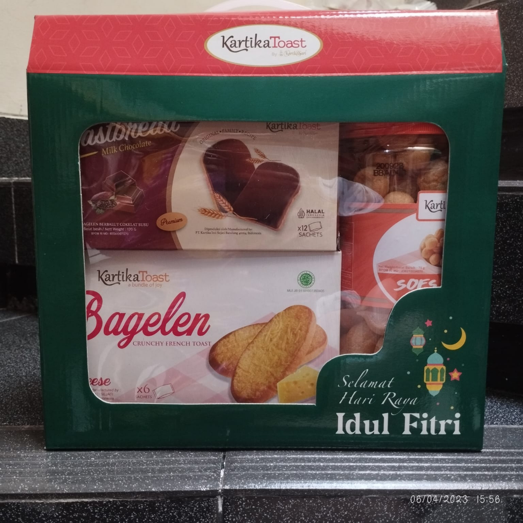 

READY CIKARANG 27 JUN 2025 - HAMPERS PREMIUM 3S KARTIKA TOAST BY KARTIKA SARI HAMPER EID MUBARAK NATAL LEBARAN IDUL FITRI RAMADAN CHRISTMAS GIFT PAKET PACKAGE FESTIVE SEASON CNY IMLEK CHINESE NEW YEAR TRADISIONAL ORNAMEN AUTHENTIC ORIGINAL BAKEMART EID