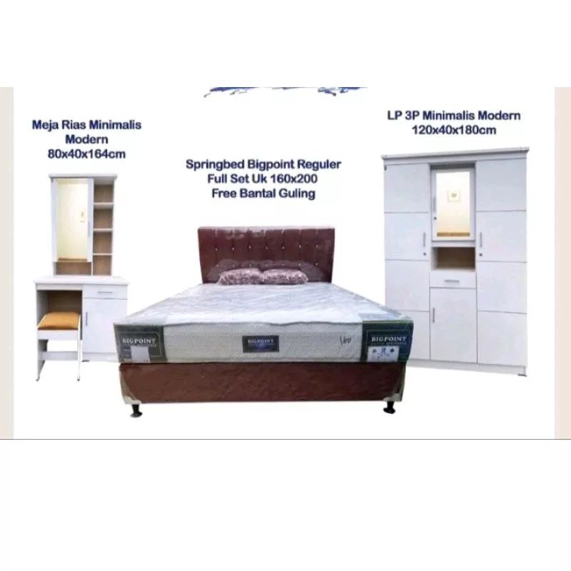 PROMO Paket Hemat Furniture Ruang Kamar | Paket Lamaran