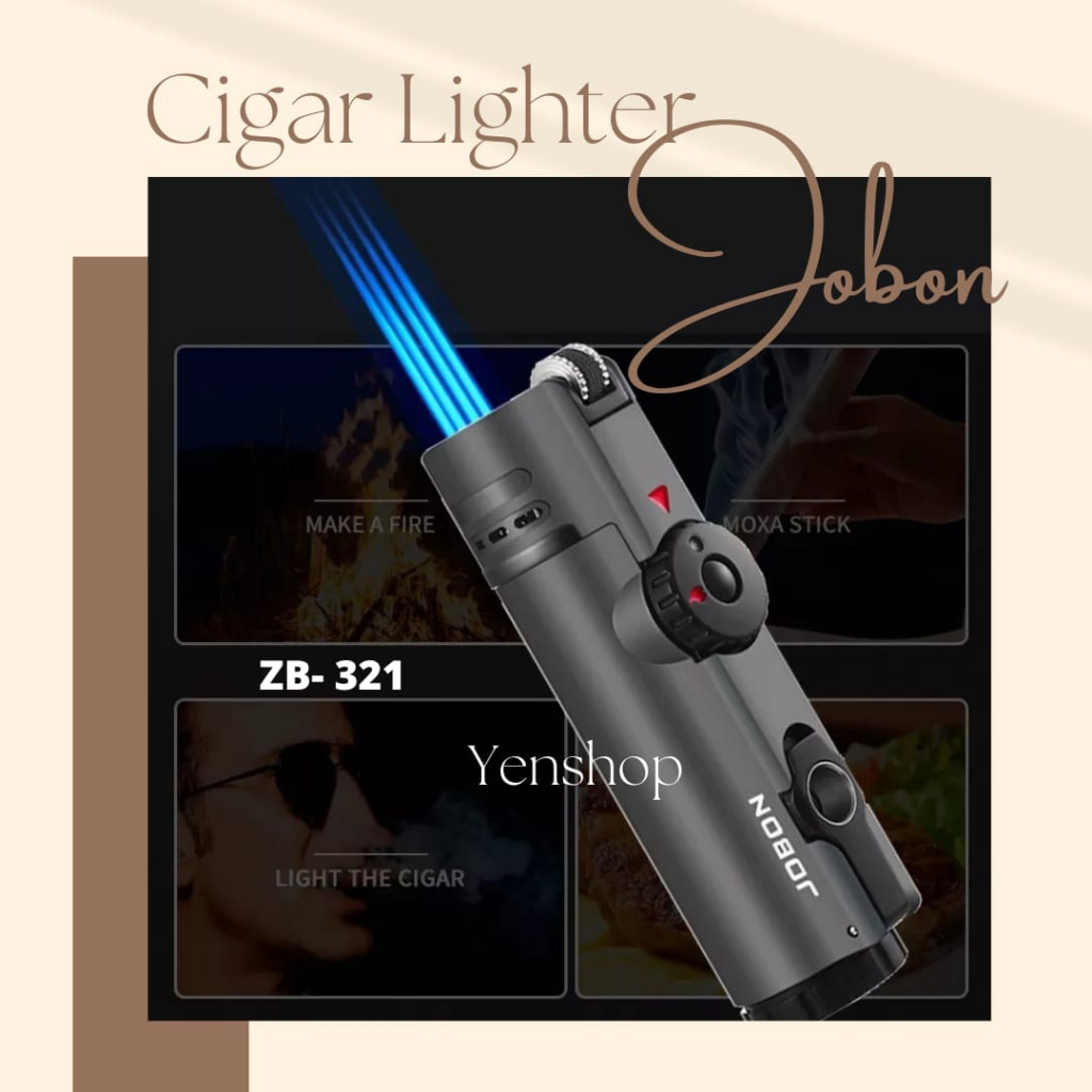 Promo Korek 4 Api Las Lighter JOBON Original ZB 321