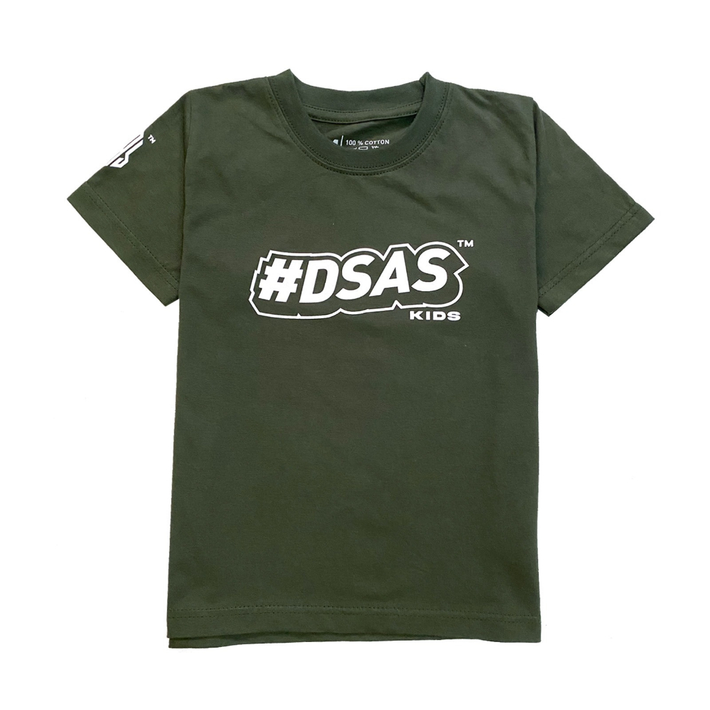 DSAS KIDS T-Shirt Basic Hijau Army