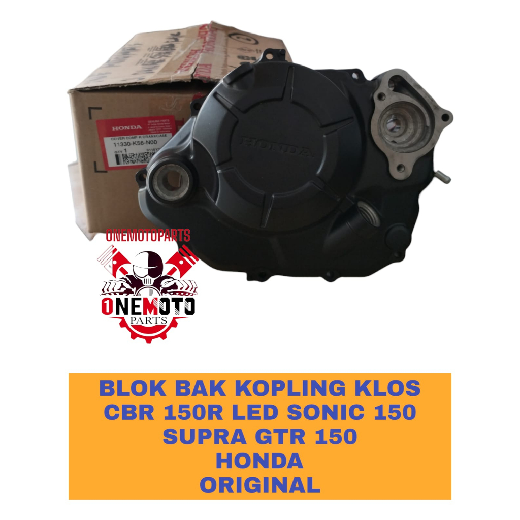 BLOK BAK KOPLING KLOS CB150R LED SONIC 150 SUPRA GTR 150 HONDA ORIGINAL11330-K56-N00