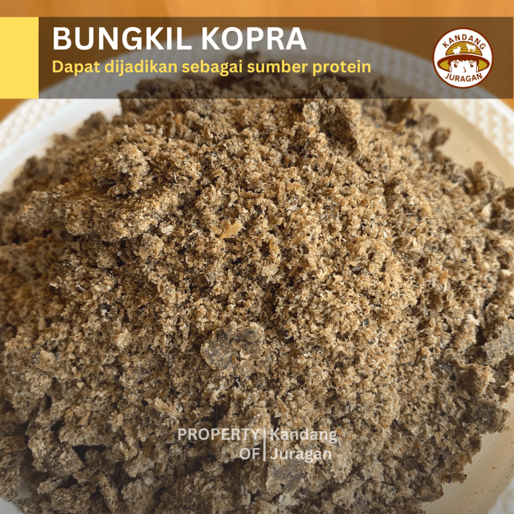 Bungkil Kopra 10 Kg | Pakan Ternak Tinggi Protein