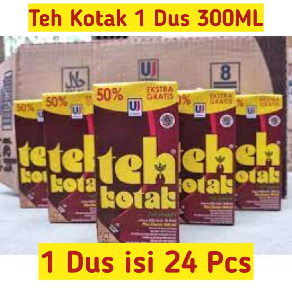 

TEH KOTAK ULTRA JASMINE 300 ML ( 1 DUS ISI 24 )