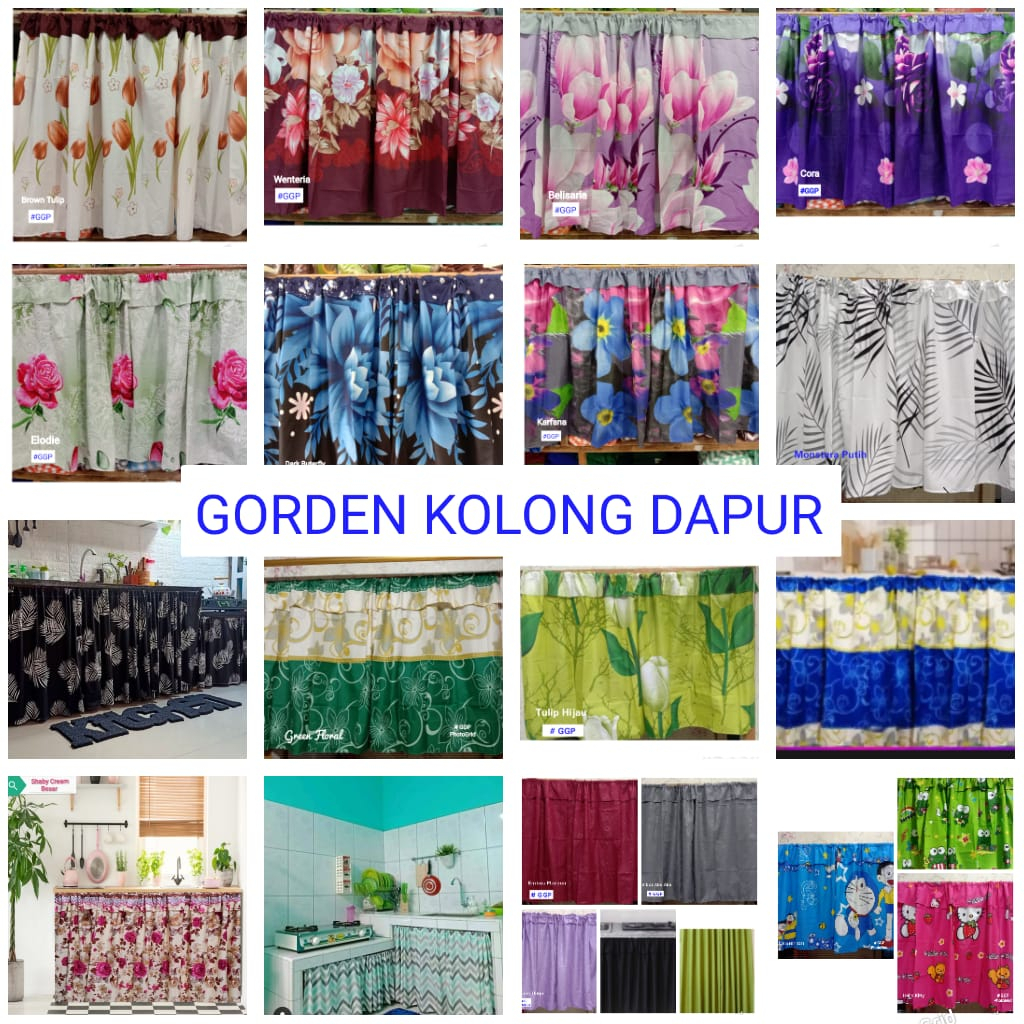 Pekanbaru Tgl 10 November 2025 - Gorden Kolong Dapur - Kolong Dapur -Tirai Kolong Dapur / Gorden Kol