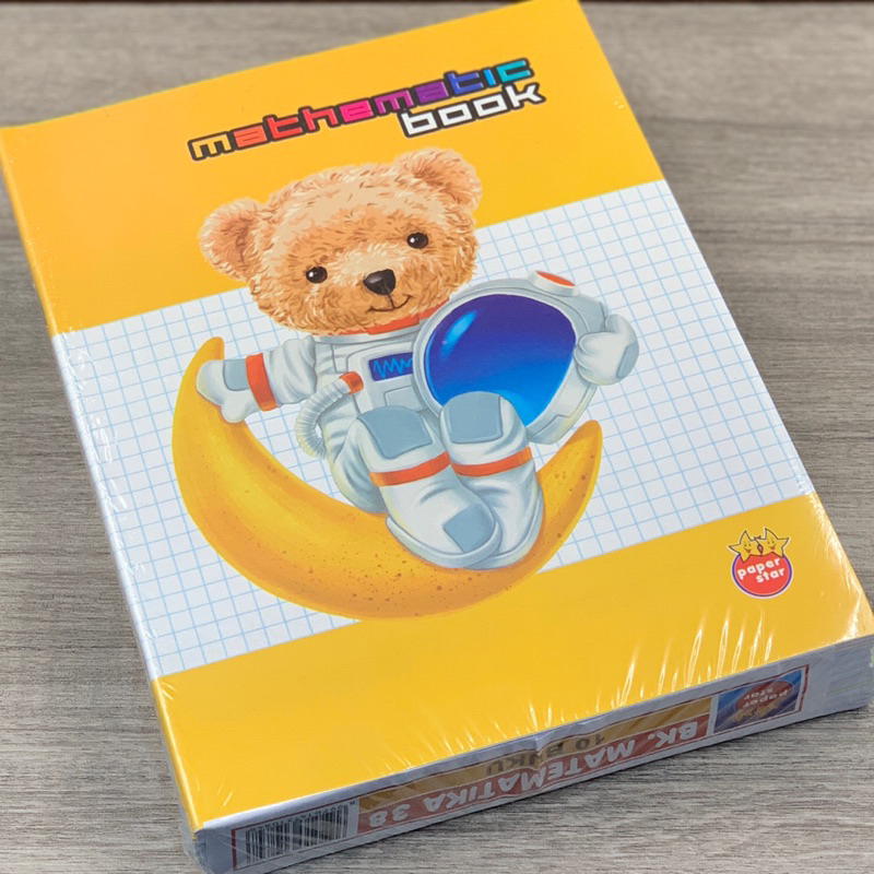 

Buku matematika 38lbr PAPER STAR isi 10bk