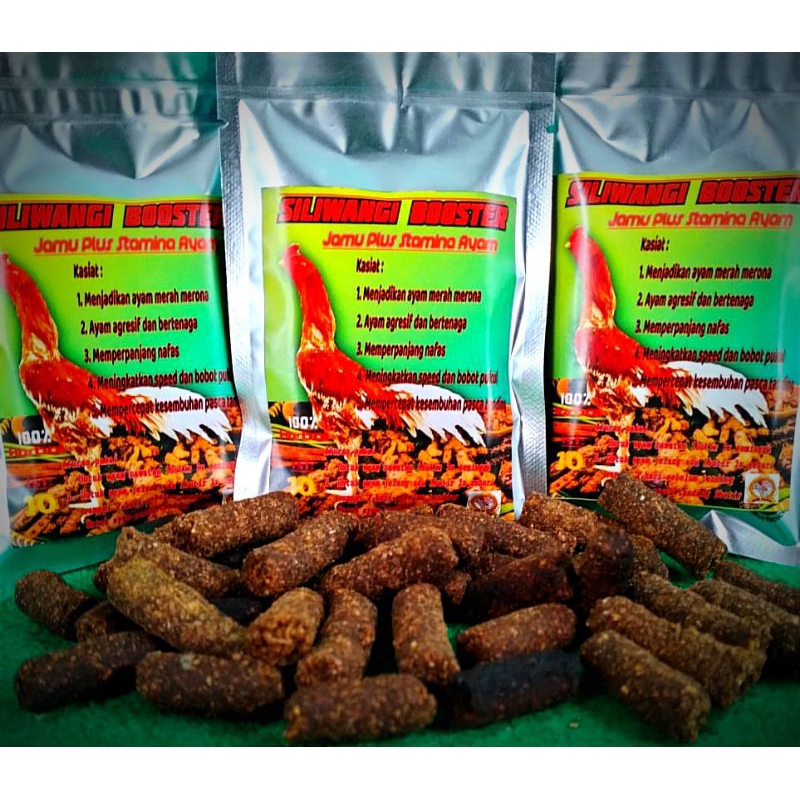 Jamu ayam plus stamina ayam SILIWANGI BOOSTER