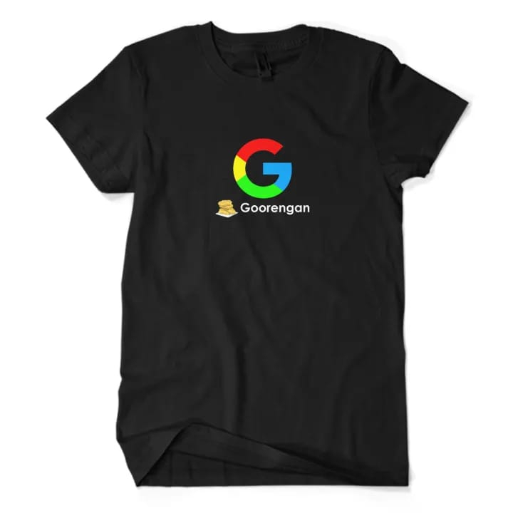 BAJU - KAOS PLESETAN KATA LUCU GOORENGAN - TSHIRT PARODI KATA LUCU GOOGLE