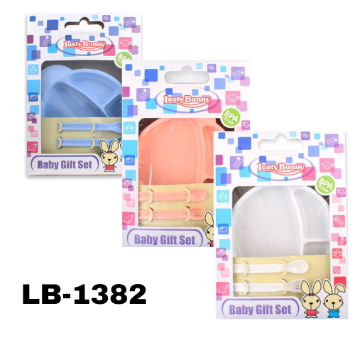 Lust Bunny 6 in 1  Feeding Set Peralatan Makan Bayi