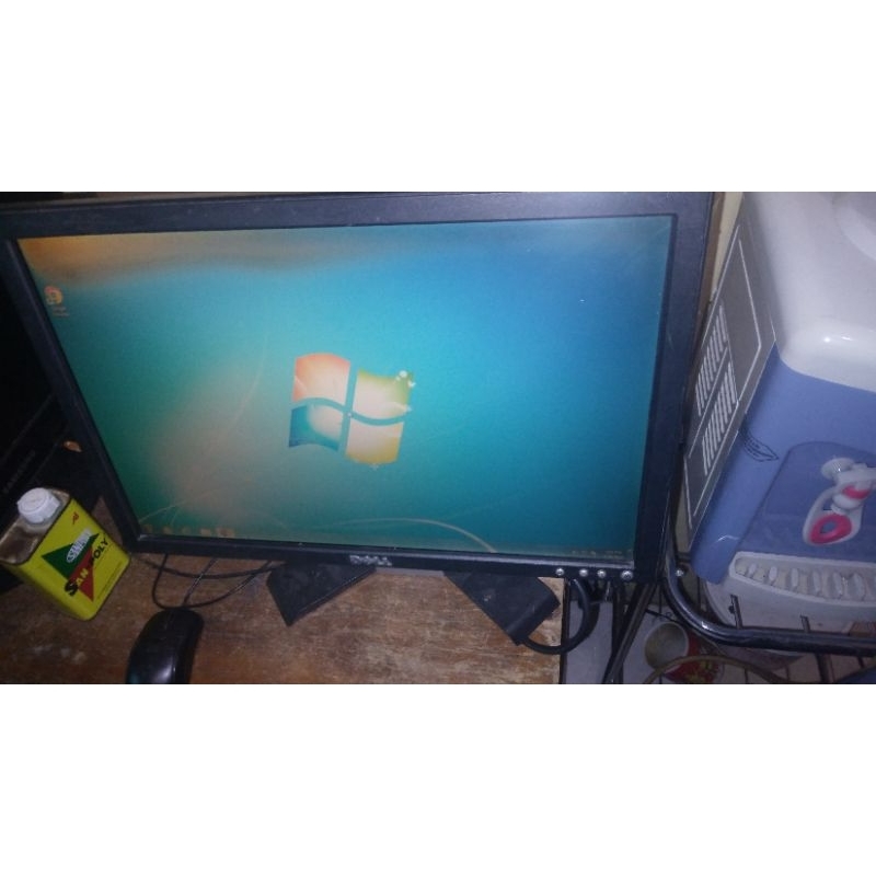 jual monitor kotak 15 inc merek dell