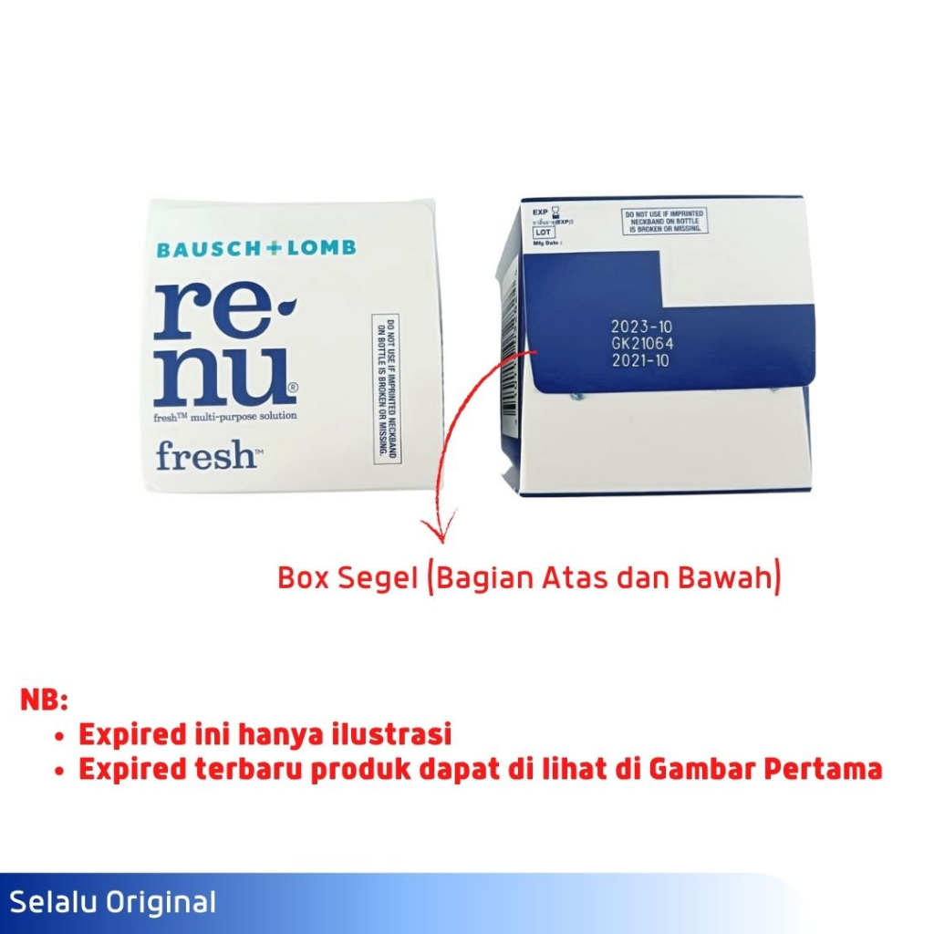 PROMO SOFTLENS BAUSCH AND LOMB MONTHLY DAN RENU FRESH 355ml