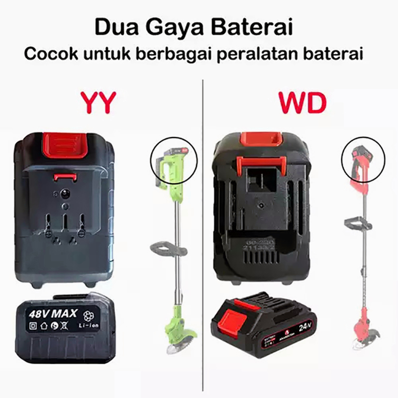 Rechargeable bor baterai wrench Baterai lithium-ion berkualitas baterai listrik tanpa kabel yang dapat diisi ulang