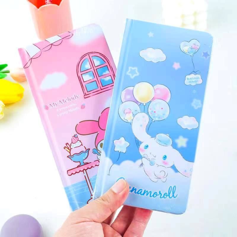 NOTEBOOK DIARY HANDBOOK KT SANRIO WEEKLY PLANER CINAMORROL MELODY KUROMI SQUARE GRID INNER PAGE FOR SCRAPBOOK JOURNALING @banyak