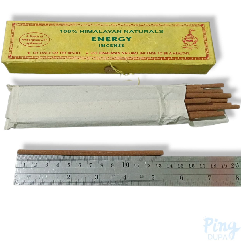 Dupa Hio Tibetan Himalayan Naturals Energy Incense Tanpa Batang