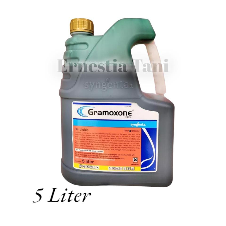 GRAMOXONE 276SL 5 LITER HERBISIDA RACUN PEMBASMI RUMPUT GULMA