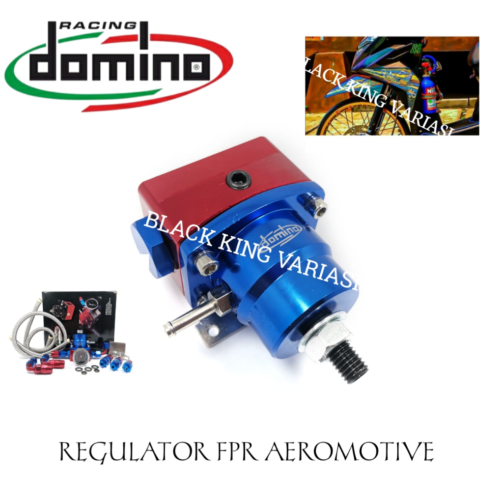 Regulator FPR Aeromotive Plus Selang FPR Original Universal Regulator Motor Fpr Motor Fuel Pressure Regulator Satu Paket