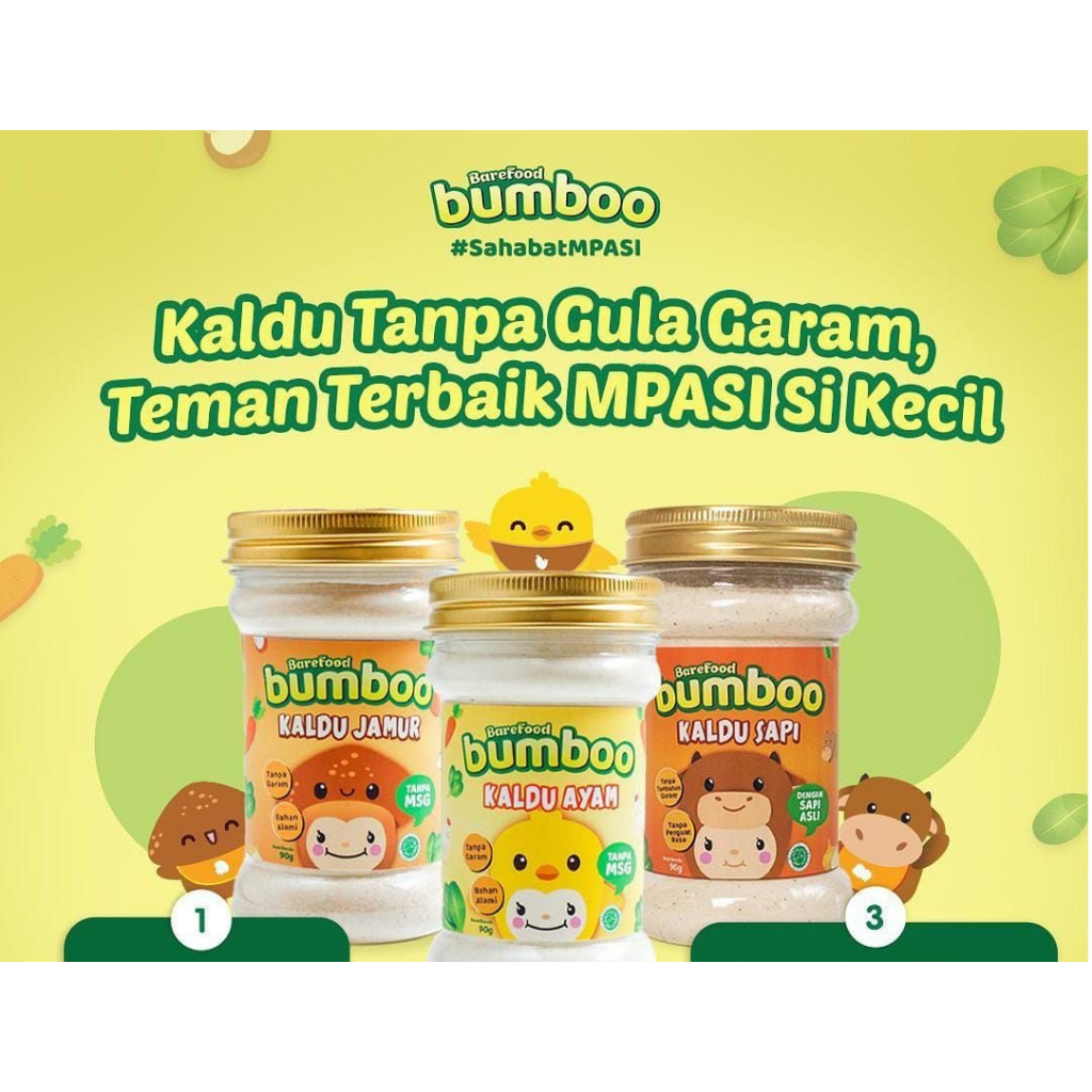 

Barefood Bumboo / Kaldu Bumboo MPASI Non MSG
