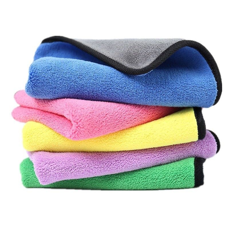 KAIN LAP MICROFIBER SERBAGUNA UK30x30cm - KAIN LAP MOBIL, MOTOR, KACA 2 SISI MULTIFUNGSI LEMBUT, TEBAL, ANTI LECET