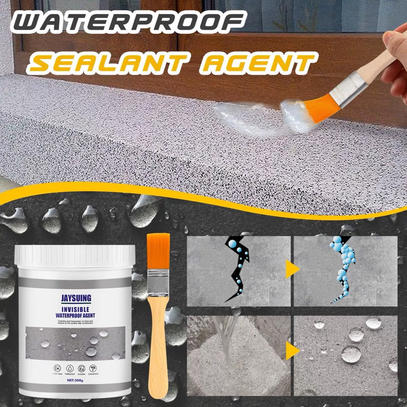 [ORI JAYSUING] Lem Transparan Jaysuing Cat Anti Bocor Invisible Waterproof Insulating Sealant KERAMIK KAMAR MANDI KOLAM