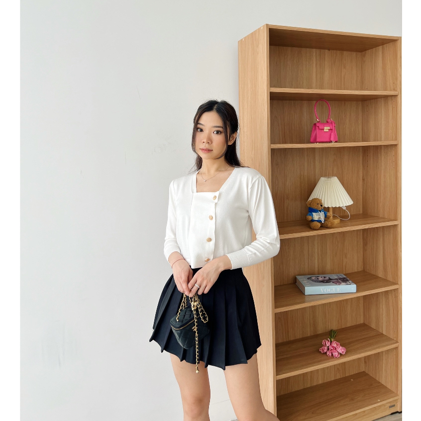 [ Marveile ] Mia Knit Top / Tops Rajut Wanita