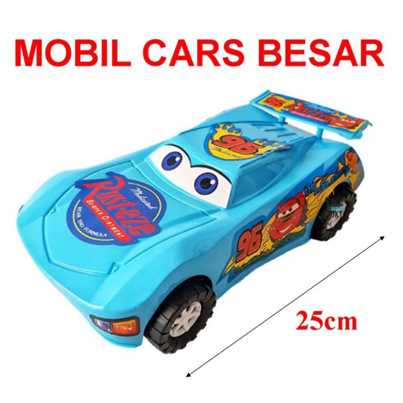 Mainan Anak Mobil Cars - Spiderman LT53 MC Queen Pull And Go