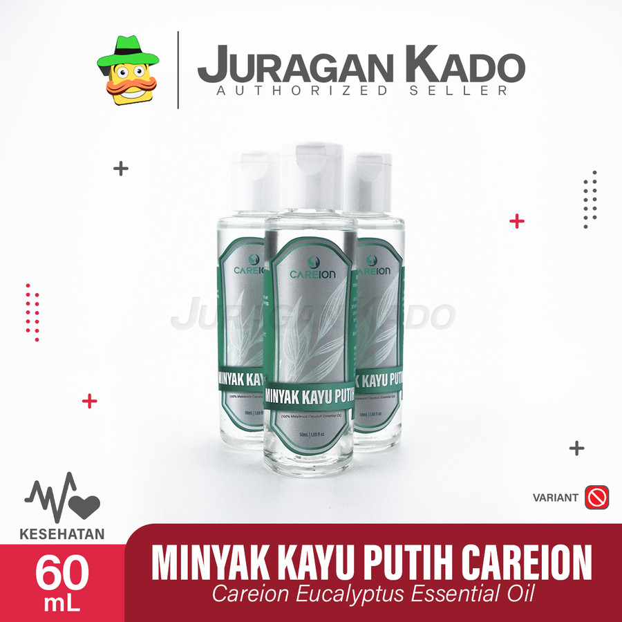 MINYAK KAYU PUTIH CAREION AROMA EUCALYPTUS  - 60 ml