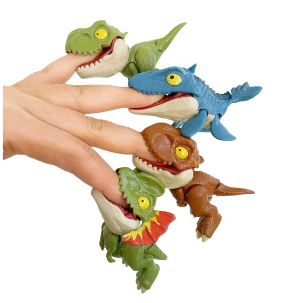 Mainan Dino Dinosaurus Gigit Jurassic T-Rex topper hiasan kue anak ultah ulang tahun birthday