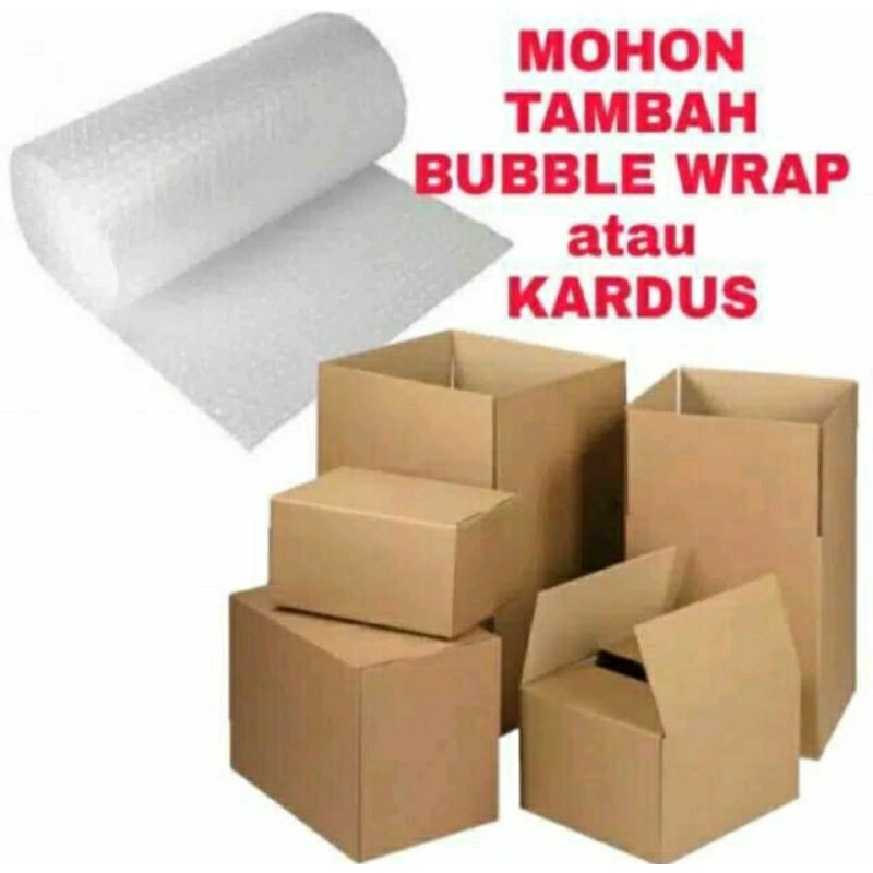 

PACKING TAMBAHAN BUBBLE & DUS