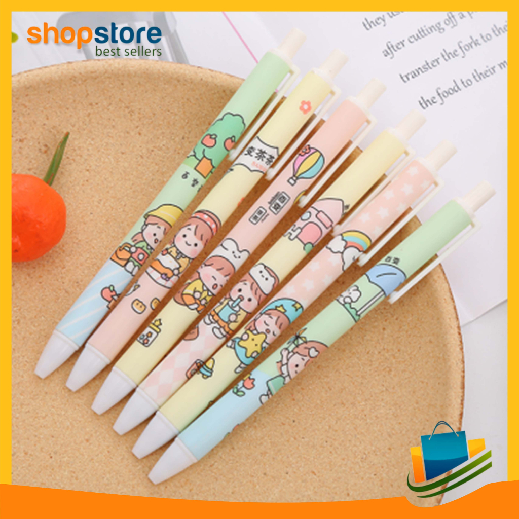 

Pulpen Pelajar Dan Kantor Lucu Motif Girl Heart Variety Pen Gel Motif Cartoon Import COD 559